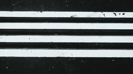 Industrial surface design featuring bold horizontal lines for modern aesthetic