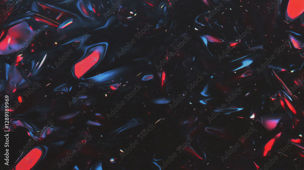 Poster glossy black formica texture with bright reflections for modern design concepts