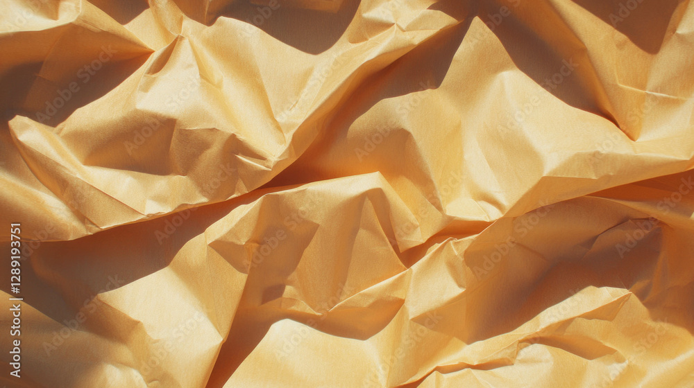 Aufkleber Abstract macro texture of crumpled paper for background and design elements