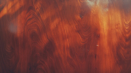 Fototapeta premium Rich mahogany texture with live edge and dark rough patterns for design and craft
