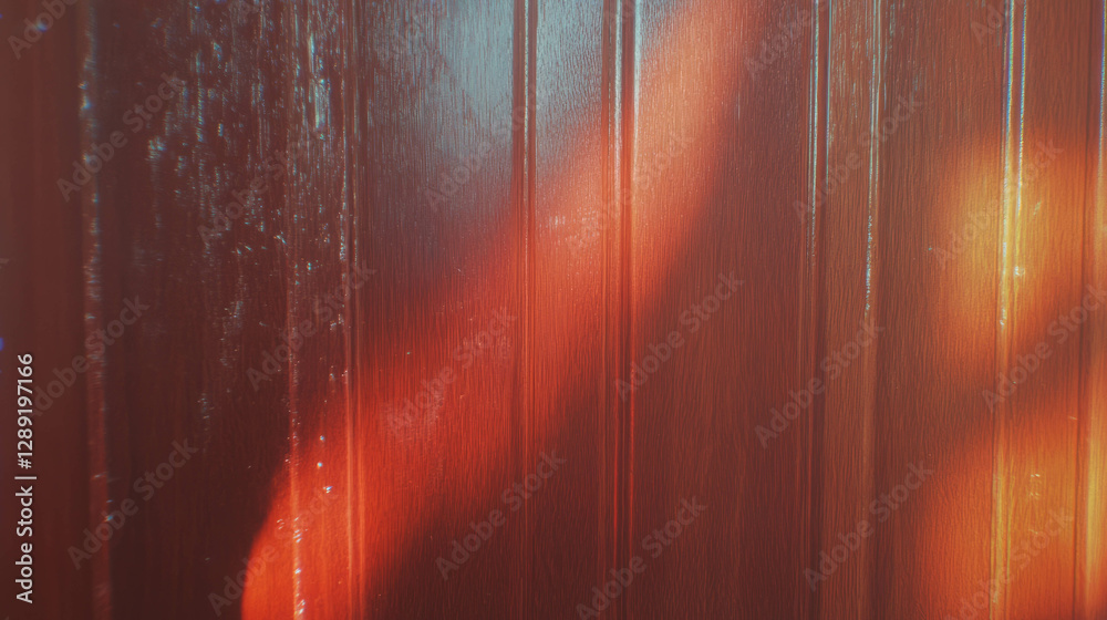 Aufkleber rich mahogany wood texture with mottled patterns and warm tones for design