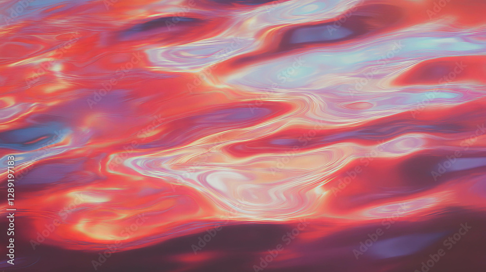 Poster vibrant abstract pattern with swirling mahogany texture for artistic design