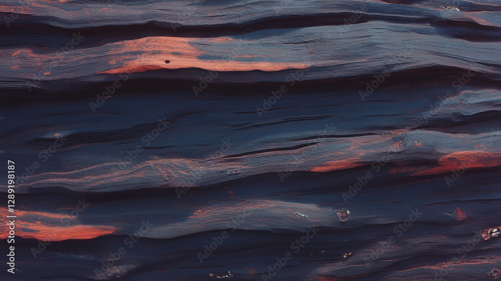 Poster weathered mahogany texture with rustic surface for design and decoration