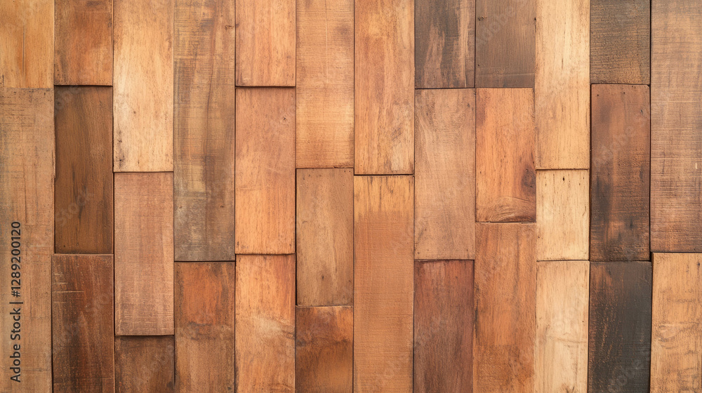 Poster Natural mango wood texture with plain sawn pattern for rustic decor and design projects