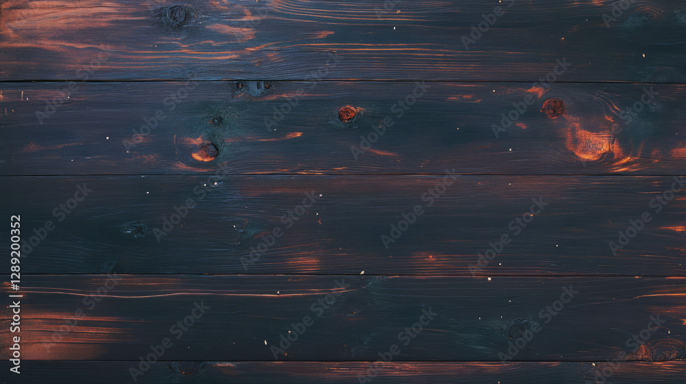 Aufkleber rustic mango wood texture with dark knots for design backgrounds