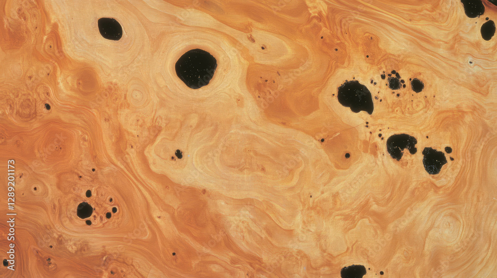 Aufkleber abstract texture of maple wood with burl pattern for design and decoration