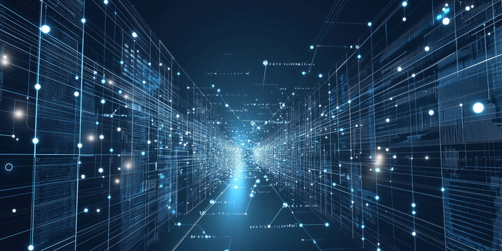 Fondo digital perfecto para procesos tecnol&oacute;gicos, redes neuronales, inteligencia artificial, transferencia y encriptaci&oacute;n de datos, archivos digitales, presentaciones sonoras y gr&aacute;ficas, ciencia, etc