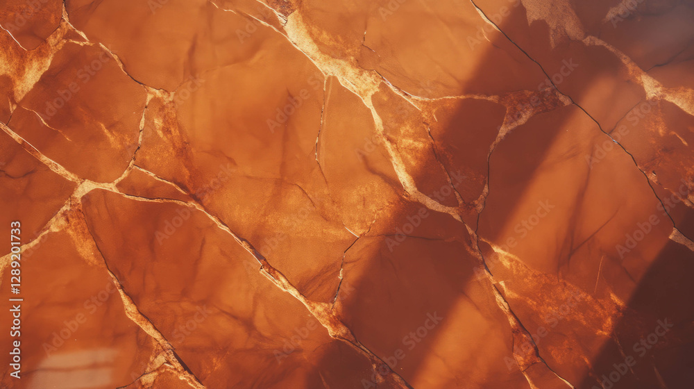 Poster Maple wood texture with fine light cracks and subtle patterns for design projects
