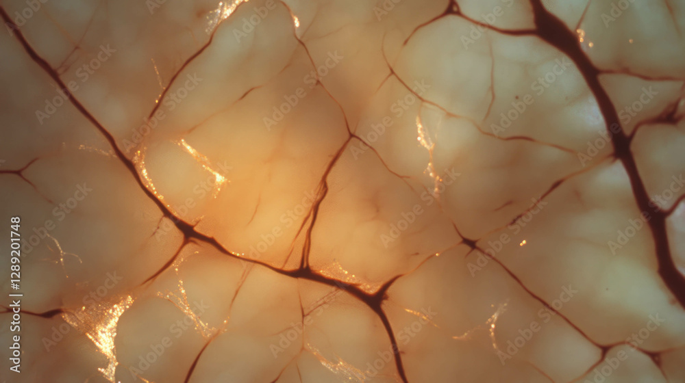 Poster intricate maple wood texture with subtle light cracks for creative design