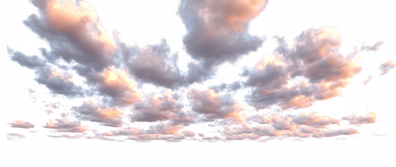 Beautiful Sunset Clouds in the Sky