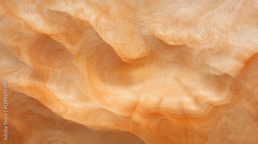 Poster close-up of maple wood texture with tight grain and uniform light patterns