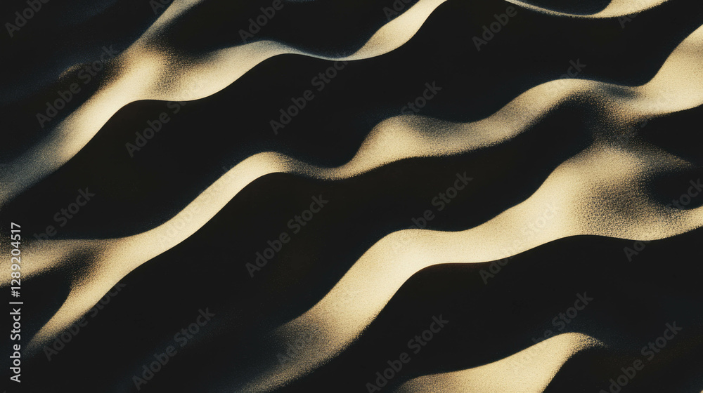 Poster Abstract wave patterns on coarse mdf surface for modern design