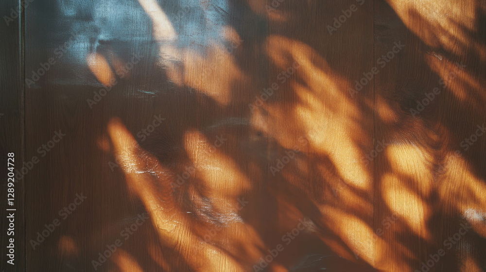 Poster mdf texture with dark stain and deep shadows for design background