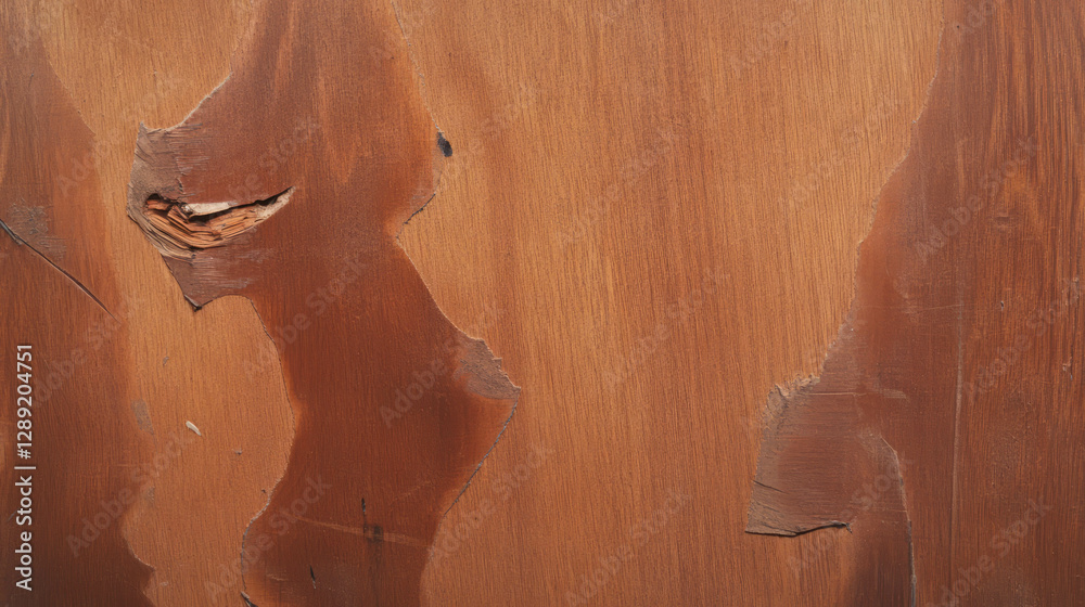 Aufkleber Abstract mdf texture with deep gouges and dark shadows for creative background use