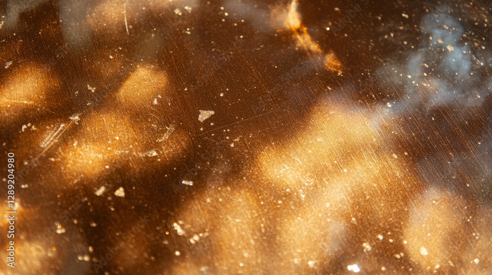Aufkleber Elegant particle pattern on rustic light stained mdf texture for interior design