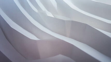 Abstract grey ribbed paper texture with light grey tones for modern design