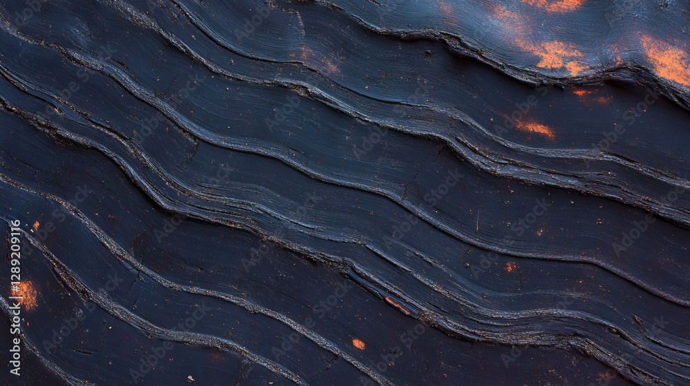 Aufkleber Abstract textured surface with layered patterns for design and decoration