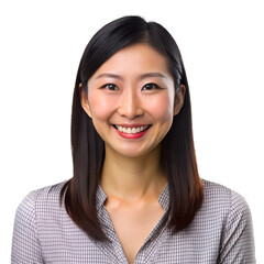 portrait of a smiling woman