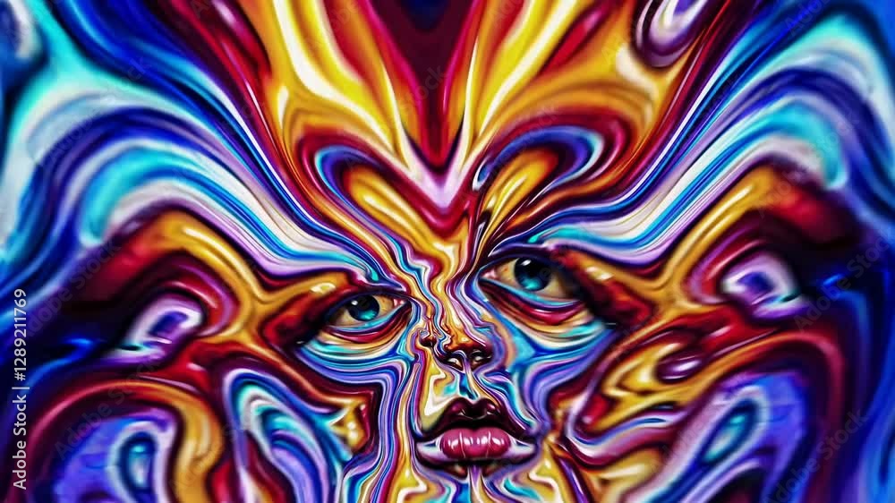 Poster bstract Face Evolution