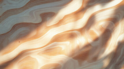 Obraz premium Textured plywood with matte varnish and soft shadows for interior design