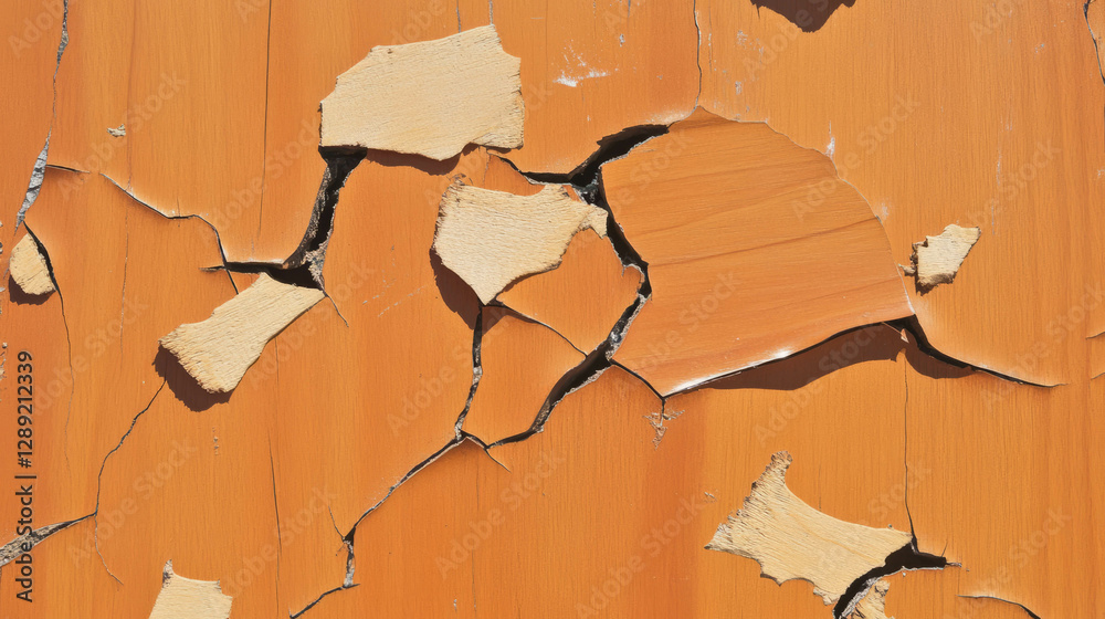 Aufkleber rustic texture of plywood with repaired cracks for artistic background and design