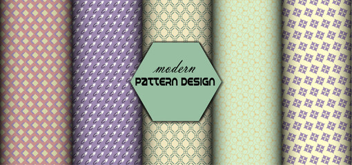 Trendy Seamless Pattern Vector