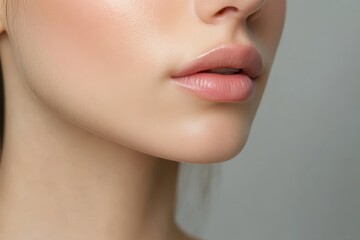 Obraz premium Elevate Your Beauty: Female Chin Filler Injection for a Radiant Face and Enhanced Wellness