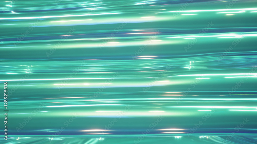 Poster vibrant neon light texture with ribbed horizontal patterns for modern design