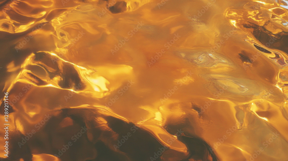 Aufkleber warm reflection of rumpled brass foil texture for design projects