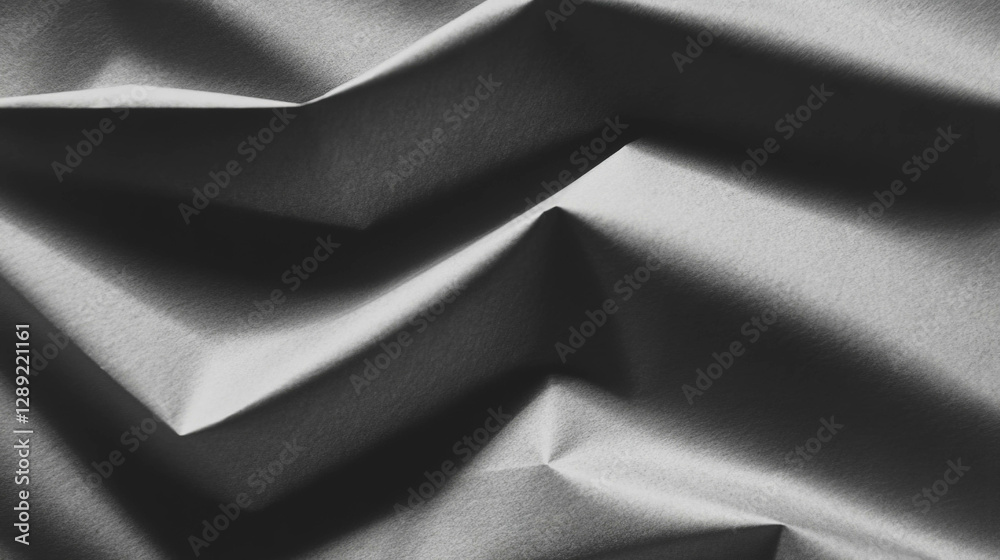 Aufkleber abstract texture of shallow ribbed grey paper with smooth surface for background or design