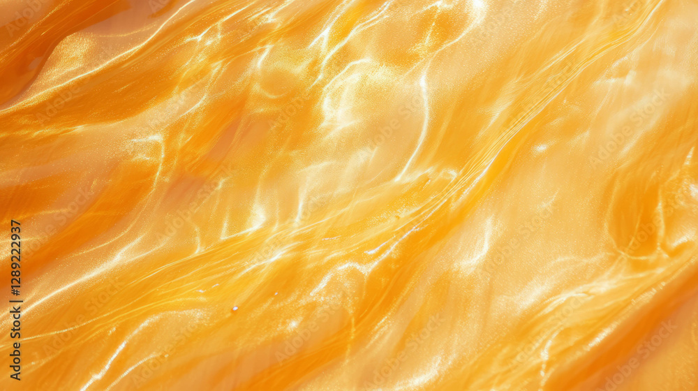 Aufkleber abstract texture of smooth mango wood with light yellow tone for artistic backgrounds