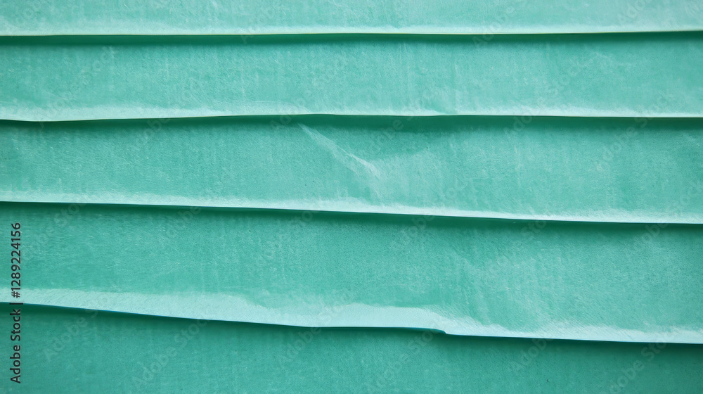 Poster minimalist horizontal ribbed green texture for backgrounds and design elements
