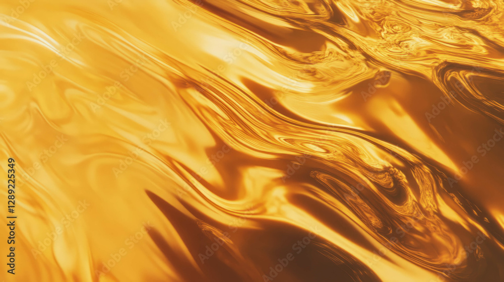 Poster golden hue texture of teak wood with smooth patterns for design and decoration