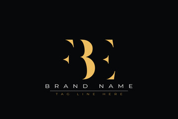 FBE abstract letter logo design. This logo is designed by three abstract letters.