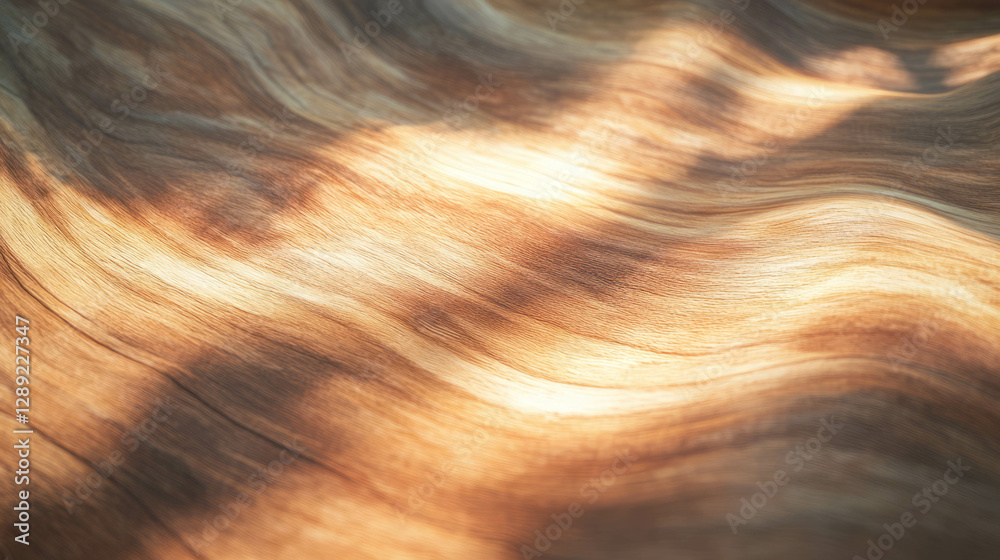 Poster natural teak wood texture with open grain and soft light for design