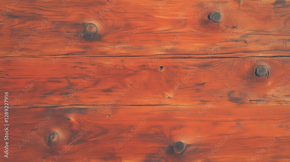 Poster rustic teak wood texture with small knots and dark spots for design and background
