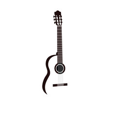 Obraz premium logo guitar