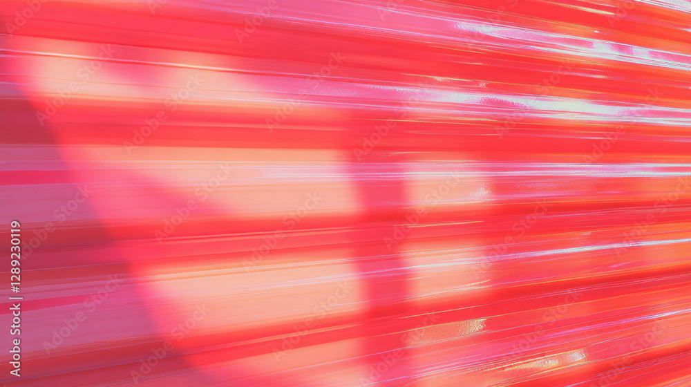 Poster vibrant neon deep fuchsia plastic texture with uneven ribbed pattern