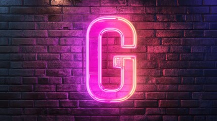 Customizable Neon Typography Effect. Bright Letters and Numbers in Striking Neon Glow Style