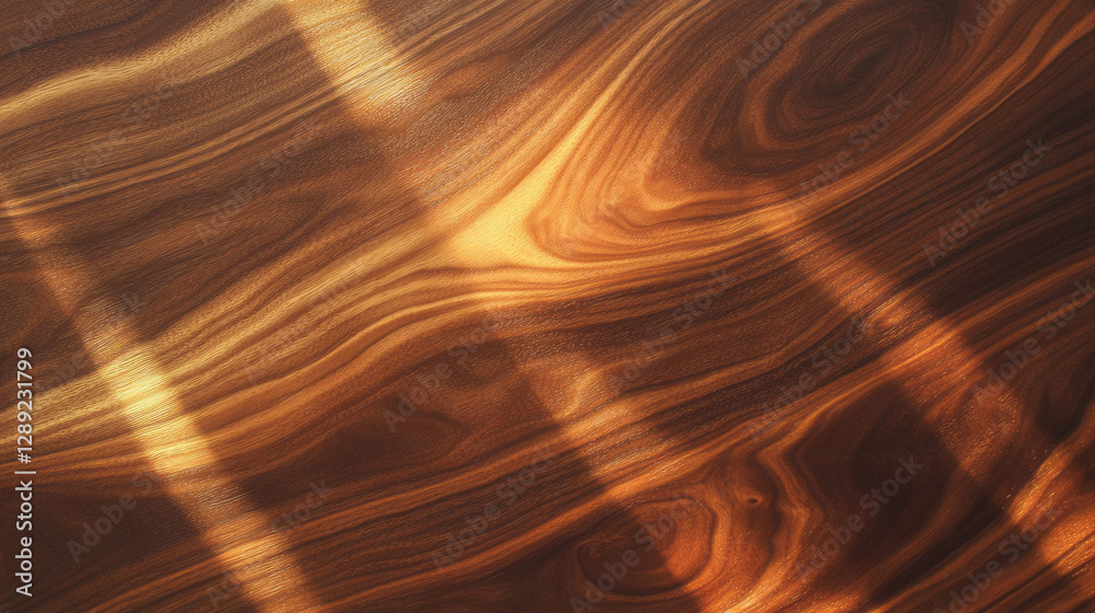 Poster walnut wood texture with dark ambient light for rustic design