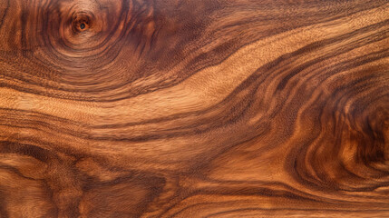Fototapeta premium Texture of walnut with coarse grain and rich dark tones for natural design