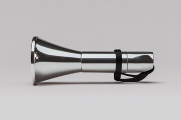 Sleek flashlight design showcasing polished metal finish and pra