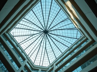 Futuristic Urban Architecture: Glass, Steel, and Skylights Transforming Modern City