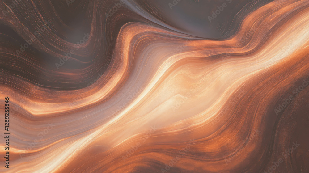 Poster wavy walnut texture with light and dark sapwood swirls for artistic design