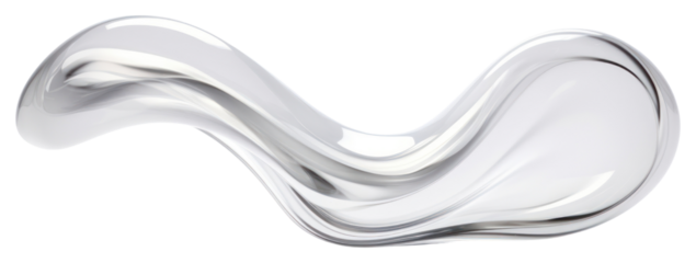 PNG Transparent glass fluid shape white white background simplicity.