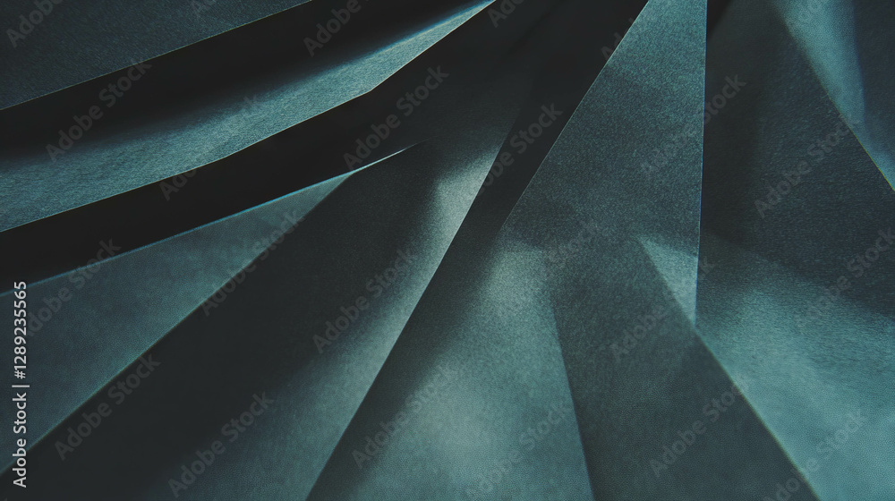 Aufkleber Abstract design with wide ribbed grey paper texture for backgrounds and creative projects