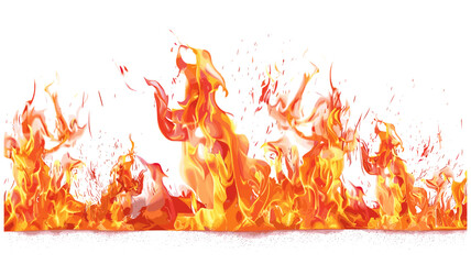 Red vector fire, hot flame, fiery vector design, heat wave, burning fire, intense heat, red flames, fire illustration, fiery heat, abstract fire, hot fire visuals © aura studio
