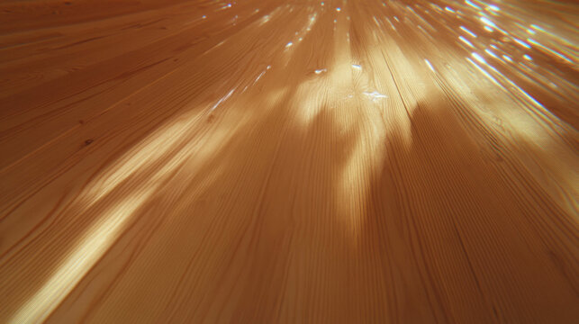 Enchanting wood texture with pulsating light effect for creative design