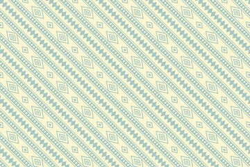 Fototapeta premium Tribal seamless pattern featuring an ethnic tattoo-inspired style. Ideal for fabric, wallpaper, cards, wrapping paper, carpets, textiles, and covers. Perfect for adding a bold, cultural touch to your 