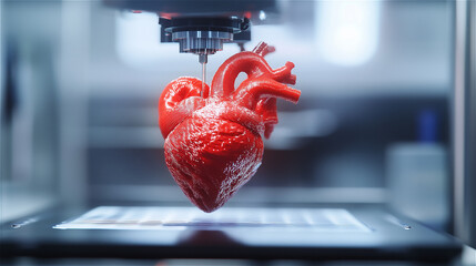 3D Bioprinting of a Human Heart in a High-Tech Laboratory